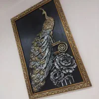 تابلو طرح طاووس