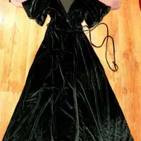 لباس مجلسی مخمل سبز