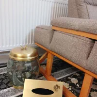 آباژور،ساعت،سطل زباله و جا دستمال کاغذی،توستر