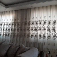 ۱۵متر پرده همراه با آستری و میله پرده