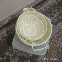 جانونی سایز بزرگ و آبکش سه تایی