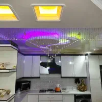 پرده‌ کریستالی|پرده، رانر، رومیزی|محمدیه-قزوین, |دیوار