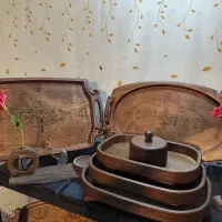 سینی چوبی،اردو خوری،کادویی، سینی|صنایع دستی و سایر لوازم تزئینی|بندرعباس, |دیوار