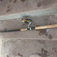 چوب و چرخ ماهی گیری|ماهیگیری|ارومیه, |دیوار