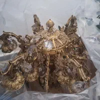 لوستر آنتیک ۶ شاخه ۱۲ شعله