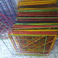 ۵۰ عدد قفسه فلزی ۳۳×۳۳