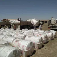 مخزن آب افقی سه لایه