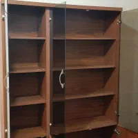 کتابخانه|کتابخانه، شلف، قفسه‌های دیواری|رشت, دیلمان|دیوار