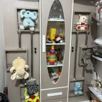 تخت و کمد و جاکفشی نوجوان نو نو بدون زدگی