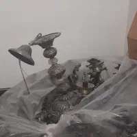 یک جفت لوستر|لوستر و چراغ آویز|اصفهان, باتون|دیوار