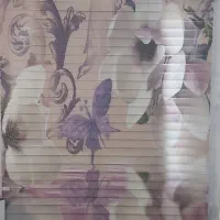 پرده طرح دار چاپی با مکانیزم بالارونده