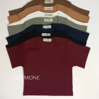 کراپشرت ، تاپ حلقه ای عمده نخ پنبه