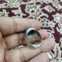 انگشتری شاهانه لعل بدخشان|جواهرات|شریف‌آباد, |دیوار