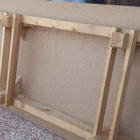 تخت خواب چوبی شیک و محکم|تخت و سرویس خواب|سبزوار, امام خمینی (ناوی)|دیوار