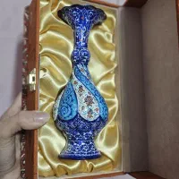 گلدان میناکاری ۲۰ سانتی|صنایع دستی و سایر لوازم تزئینی|تهران, آشتیانی|دیوار