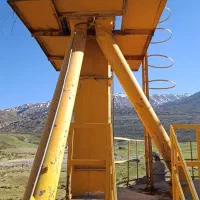 الواتور و بالابر 16متری ژاپنی کارخانه آسفالت ....