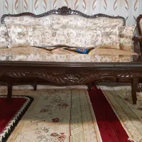 مبل سلطنتی چوب گردو|مبلمان خانگی و میز عسلی|آزادشهر, |دیوار