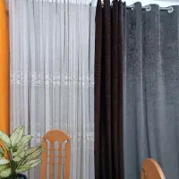 فروش  پرده مخمل و تور|پرده، رانر، رومیزی|چالوس, |دیوار