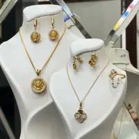 نیم ست طلا|جواهرات|تهران, شکوفه (عبدل آباد)|دیوار