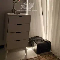 دراور 4 کشو  عرض 60 پایه مخروطی مدل BARLY