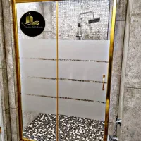 جداکننده حمام وسرویس و کابین دوش ریلی