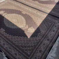 فرش دستباف ماهی خوی جفت ۶متری سرمه ای