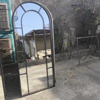 آینه قدی هلالی شبکه ای ( فقط عمده بدون آینه)