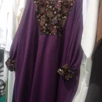 فروش انواع عبای بلند زنانه رنگی جنس کرپ و الیزه