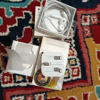 کله شارژ و هندزفری اصل آیفون