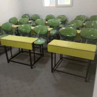 نیمکت صدفی رنگی