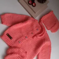 ست کامل نوزادی .دستبافت نو