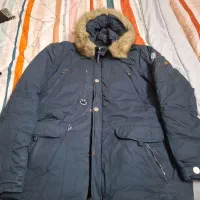 کاپشن مردانه سورمه ای برند (بویس جک)