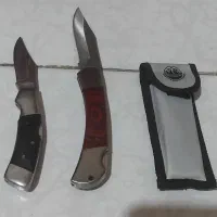 دو عدد چاقو شکاری