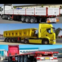 پایانه باربری استان گیلان باربری حمل تریلی کفی لبه