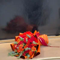 دسته گل مینیمال|گل و گیاه طبیعی|مشهد, هفت تیر (حافظ)|دیوار