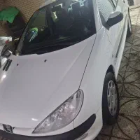 پژو206sd v8 مدل1397 لاکاغذی درحدخشک