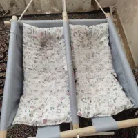 گهواره ننو سنتی دو قلو