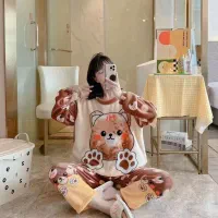 ست پاییزه حوله ای کادو تولد هودی سه تیکه دخترانه