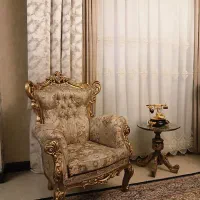 سرویس مبلمان سلطنتی استیل به همراه ناهارخوری|مبلمان خانگی و میز عسلی|تهران, یوسف‌آباد|دیوار