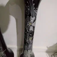 دوعدد گلدون و تنگ ماهی  گلدون وگیا سانسوریا|ماهی|پرند, فاز ۶|دیوار