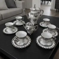 سرویس چایی خوری طرح نئوکلاسیک