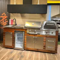 باربیکیو فول آپشن استیل ( باربیکیو تاج )