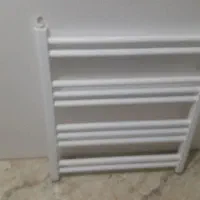 خشک کن حمام دکوراتیو کروم و سفید|لوازم حمام|لنگرود, |دیوار