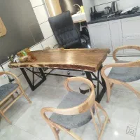 فروش میزمدیریت و ناهارخوری روستیک و صندلی