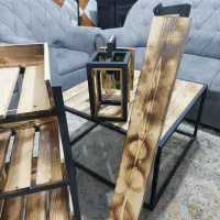 چهار تیکه چوبی سِت
