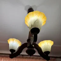 لوستر|لوستر و چراغ آویز|لاهیجان, لیالستان|دیوار