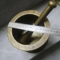 هاونگ برنجی قدیمی سایز بزرگ 7 کیلو و نیم|ظروف پختوپز|شیراز, شهرک فرهنگیان|دیوار