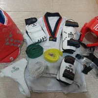 پک‌ کامل لباس رزمی تکواندو