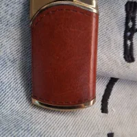 فندک اتمی سالم لاکچری روکش چرم