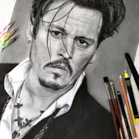 سفارش نقاشی.طراحی چهره.تابلو دکوراتیو